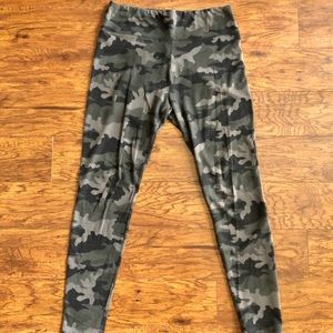 Camo Print High Waisted Legging